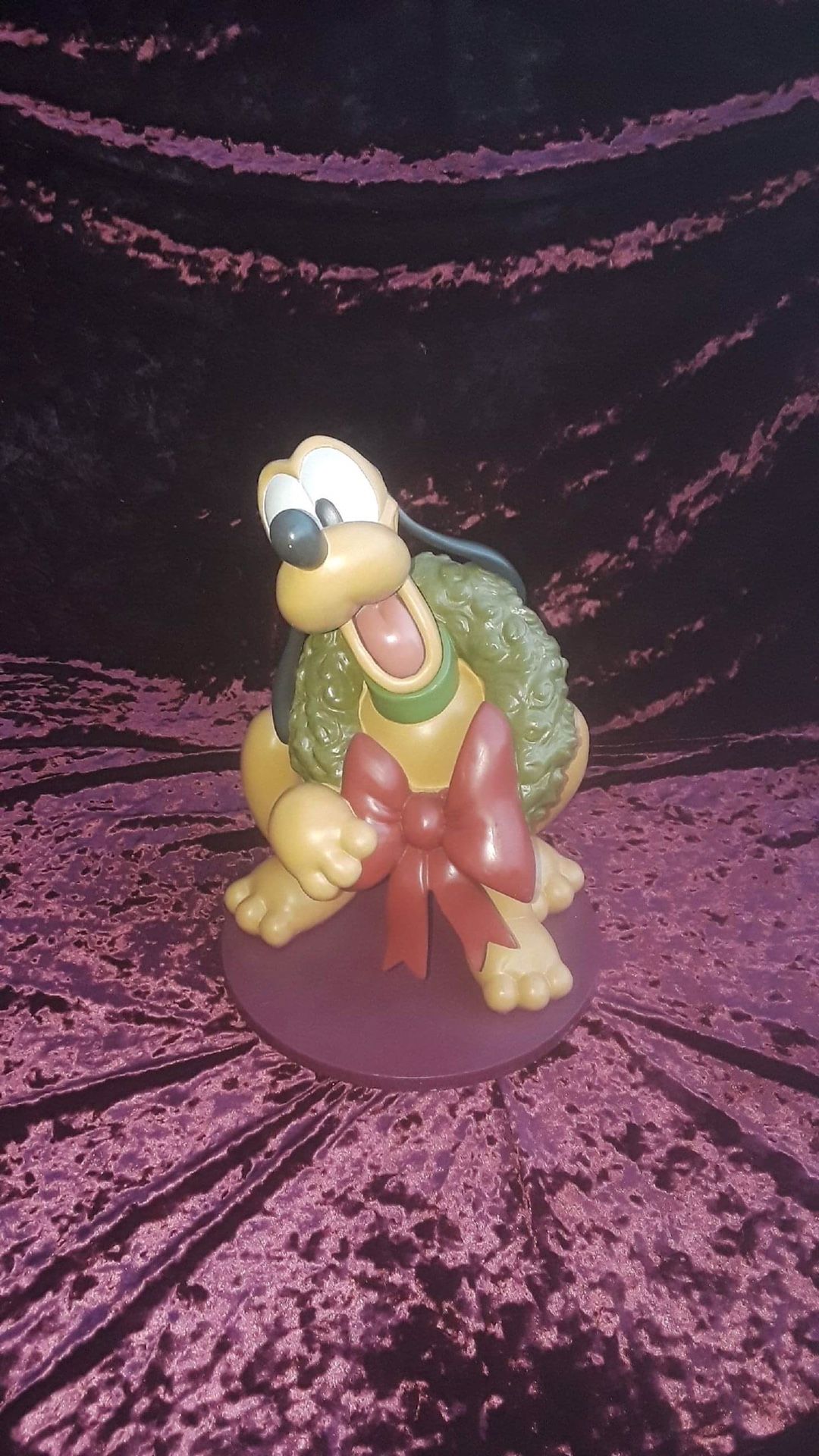 Extremely Rare Genuine Walt Disney Pluto 1346 Figurine Statue