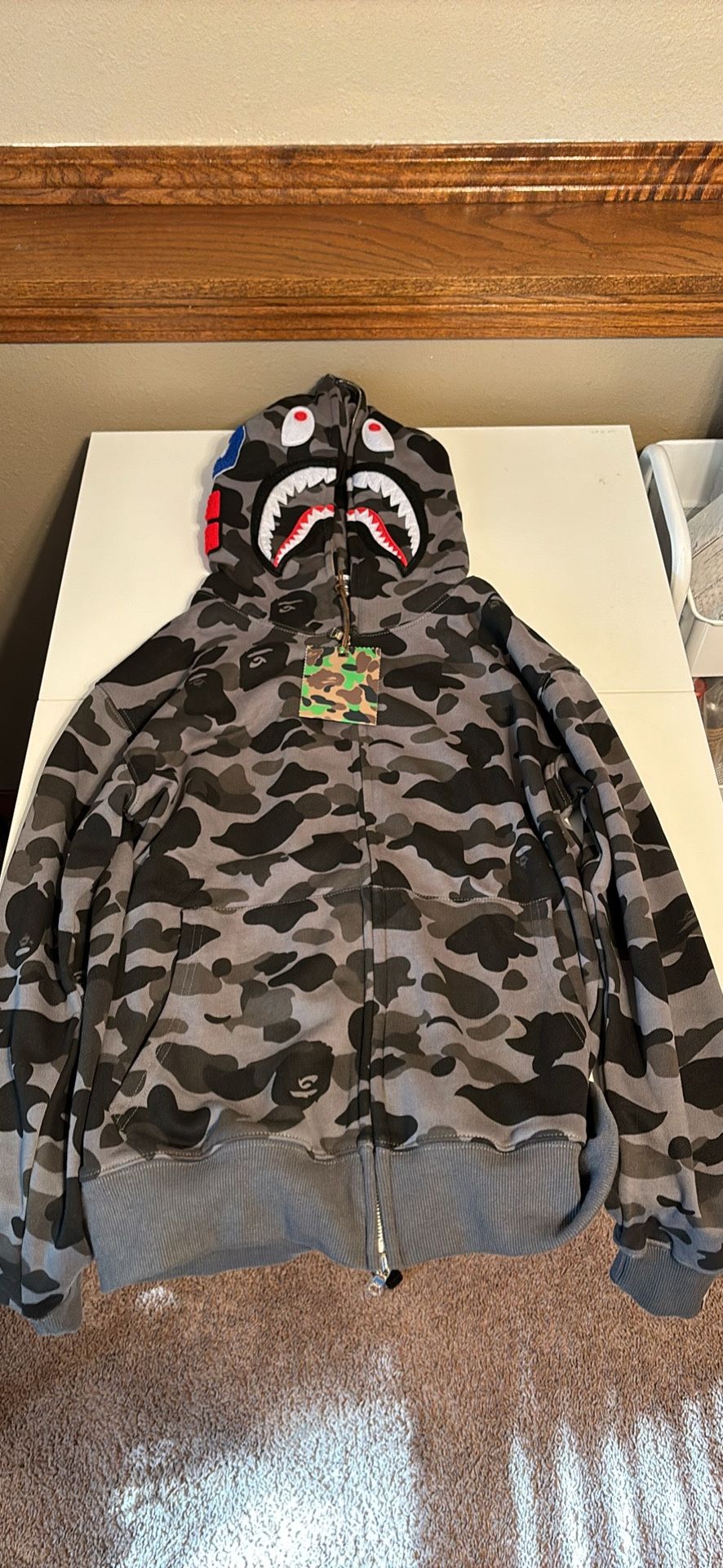 Bape Hoodie Full Zip Up