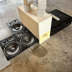 Stereo System Bose And Yamaha