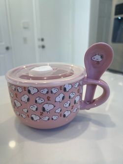New snoopy bowl set