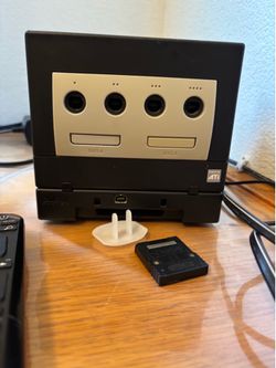 Game cube with tv and games