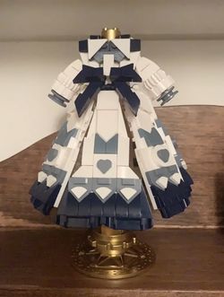 Lego Dress Display