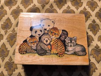 1993 Wildlife babies Stamp $10