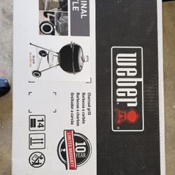 Brand New Weber 22-inch Original Kettle Grill (Unopened)