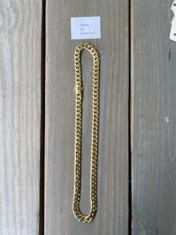 10mm Miami Cuban Link Necklace Gold Plated
