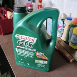 CASTROL GTX HIGH MILEASE  10  W 40 OIL