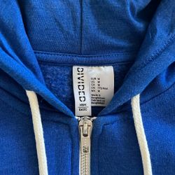 Dodgers Blue Zip Up