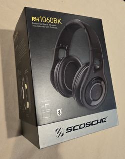SCOSCHE RH1060BK BLUETOOTH STEROE HEADPHONES
