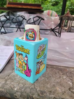 The Flintstones and Jetsons Dixie Cup Dispenser