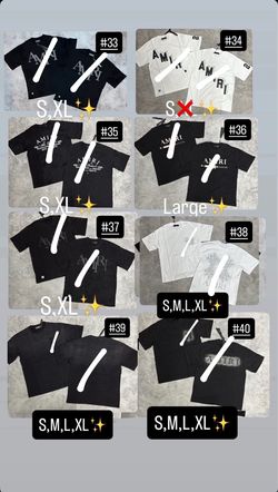 Amiri t-shirts