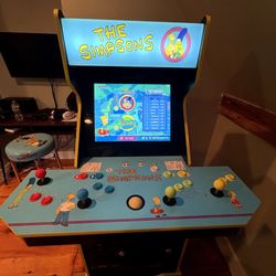 The Simpson Arcade Video Game Joliet Illinois 