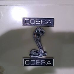 68 - 69  Ford Cobra Emblems  (Originals)