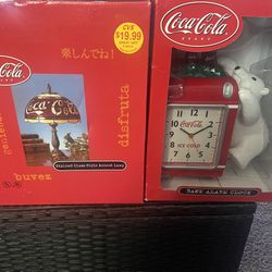 Cola Cola Lamp An Bank Alarm Clock