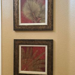 Palm Leaf Picture Set