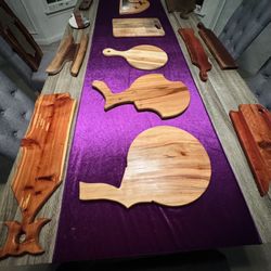 Custom Charcuterie Boards/Wine Holders