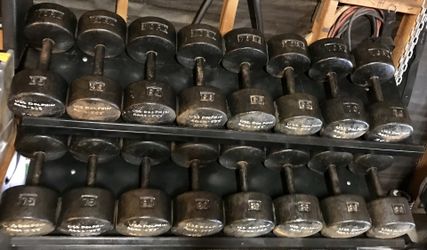 YORK VINTAGE BLOB DUMBBELLS for Sale in El Cajon CA