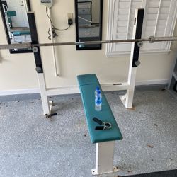Commercial Olympic Weight Bench - Bars and Plates Available Separately 