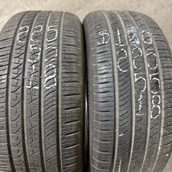 225/55 18 Pair Of Tires Brand Pirelli