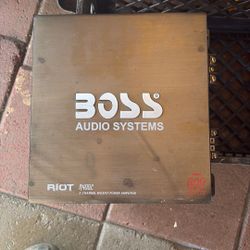 Boss Amplifier