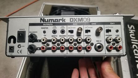Numark DXM09 DJ Mixer With Upgrades for Sale in Las Vegas, NV