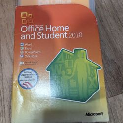 Office Home and Student 2010.