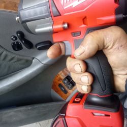 Milwaukee 18v Impact 1500N.M W Battery $175