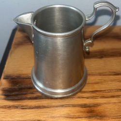 Pewter Creamer Vintage From England