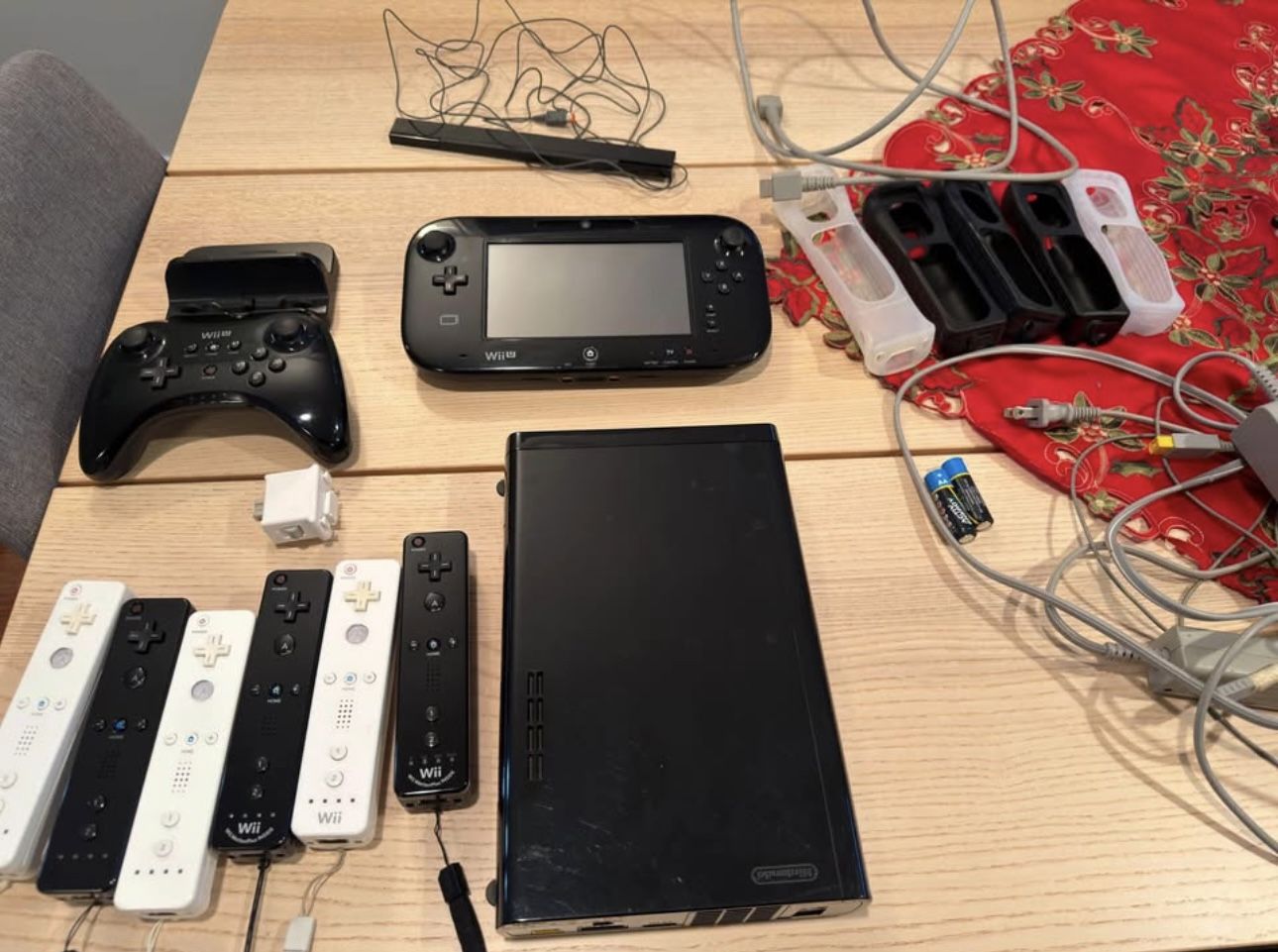 Wii U with games included