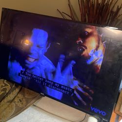 LOOK!!!  43” Onn Roku Smart Flatscreen TV With Remote 