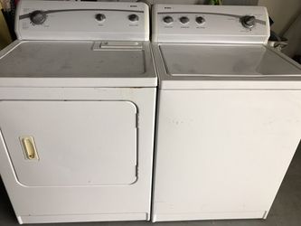 Washer & Dryer matching set made be kenmore 500 series from a very clean home