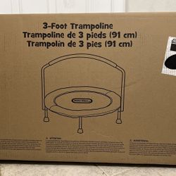 Little Tikes 3' Trampoline (Brand New)