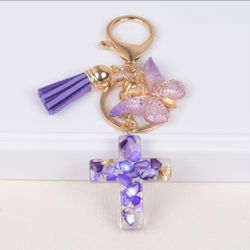 Cross Keychain
