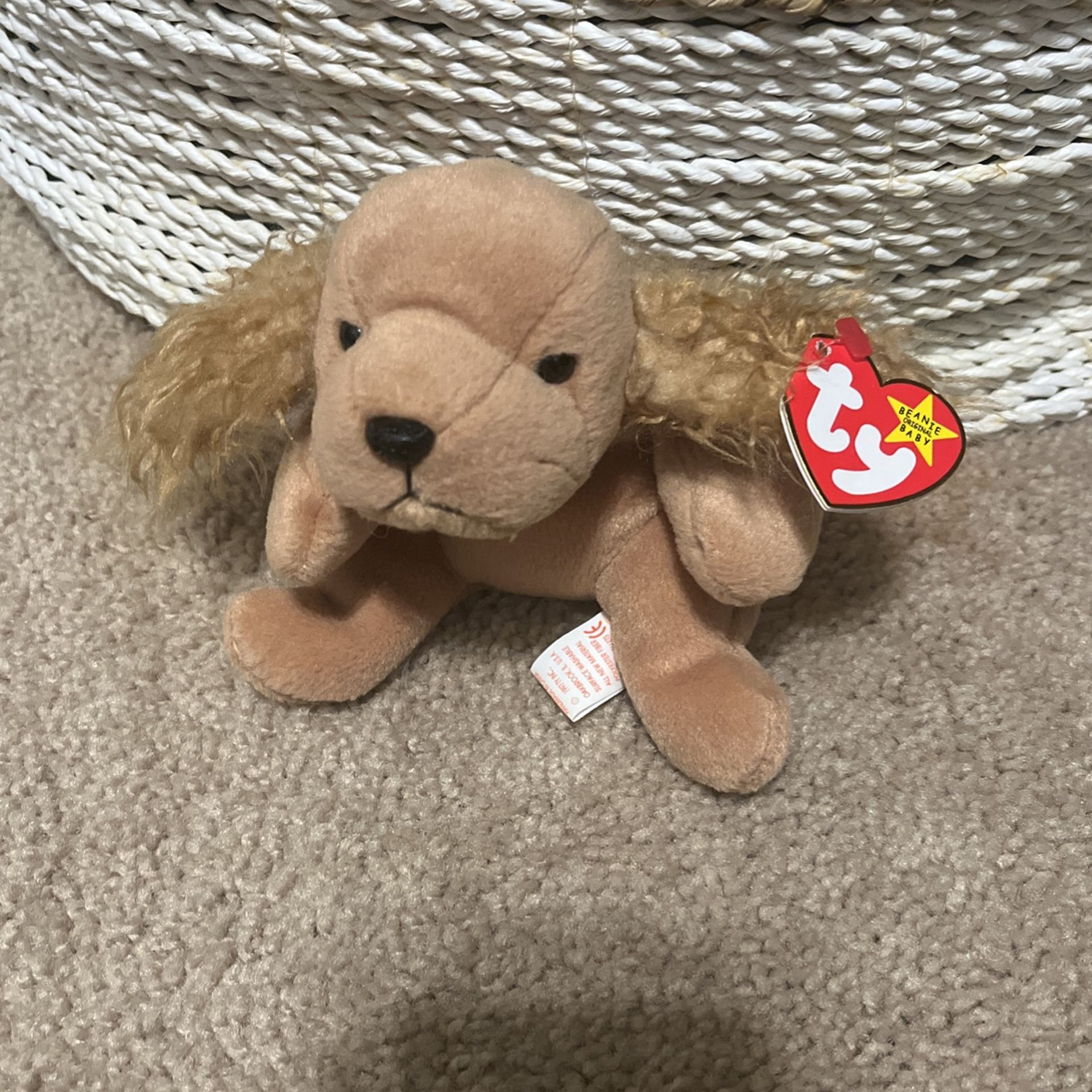 Spunky Beanie Baby Spaniel
