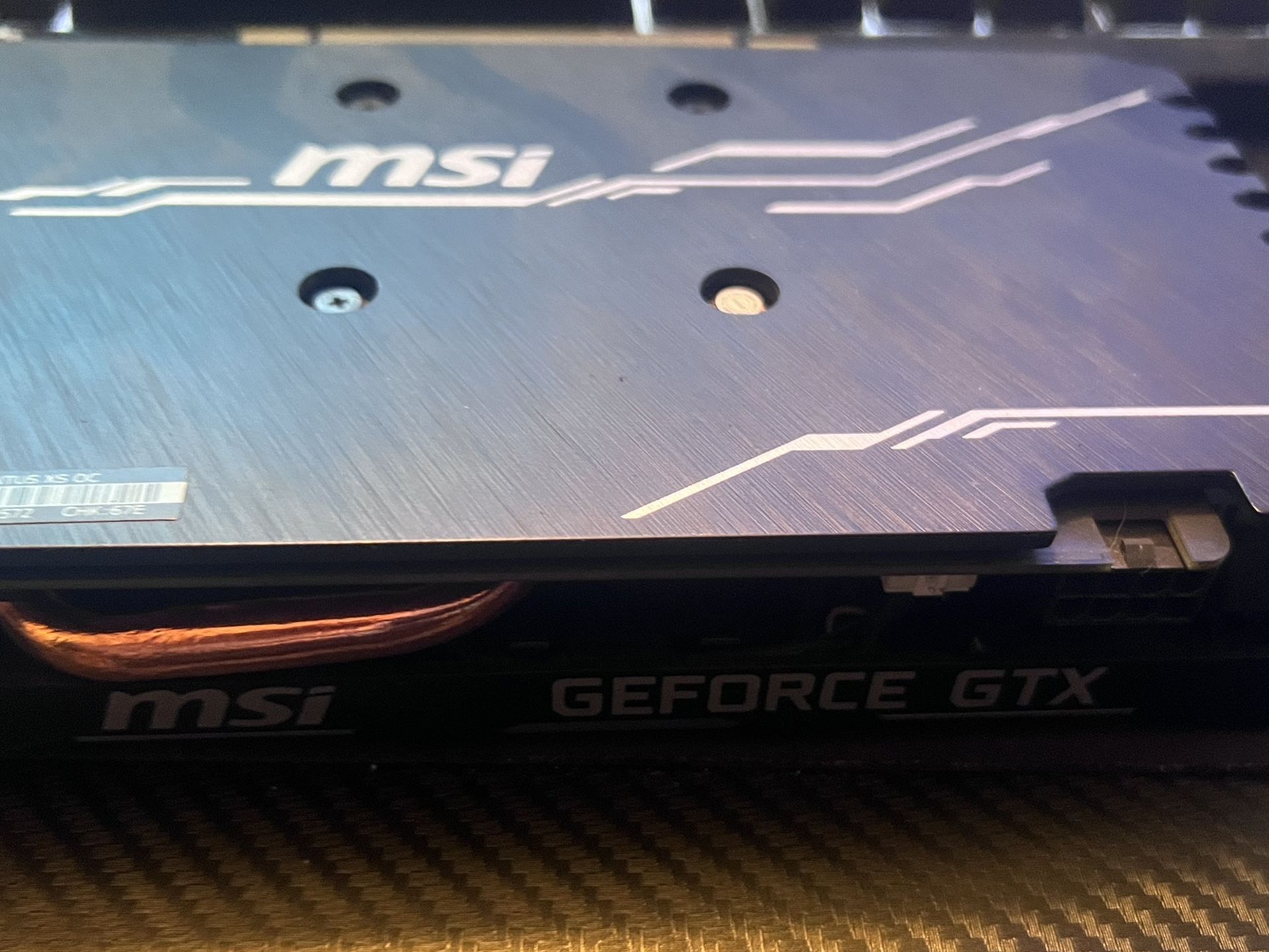 MSI GEFORCE GTX 1660 SUPER