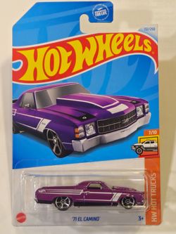 HOT WHEELS . HOT TRUCKS . 1971 CHEVY EL CAMINO SS.
