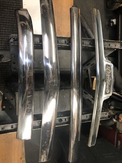 Misc chrome car moldings