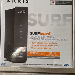ARRIS SURFboard DOCSIS 3.0 Cable Modem And Wifi Router