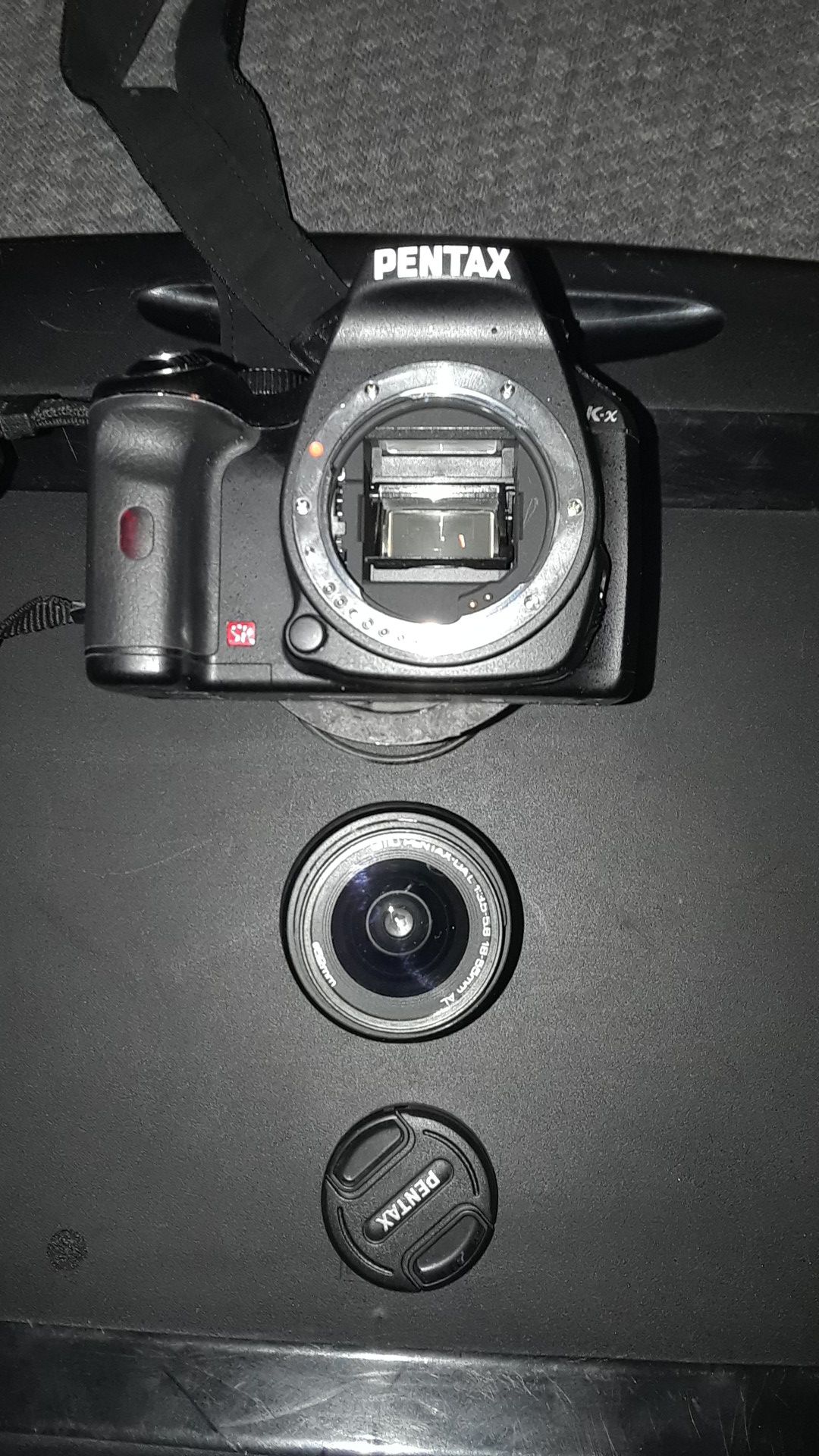 Pentax Digital Camera with 52mm circular polarizer
