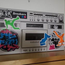 Kid robot All City Breakers Boombox Old School Collectible With Cassette Packets Figures  Thumbnail