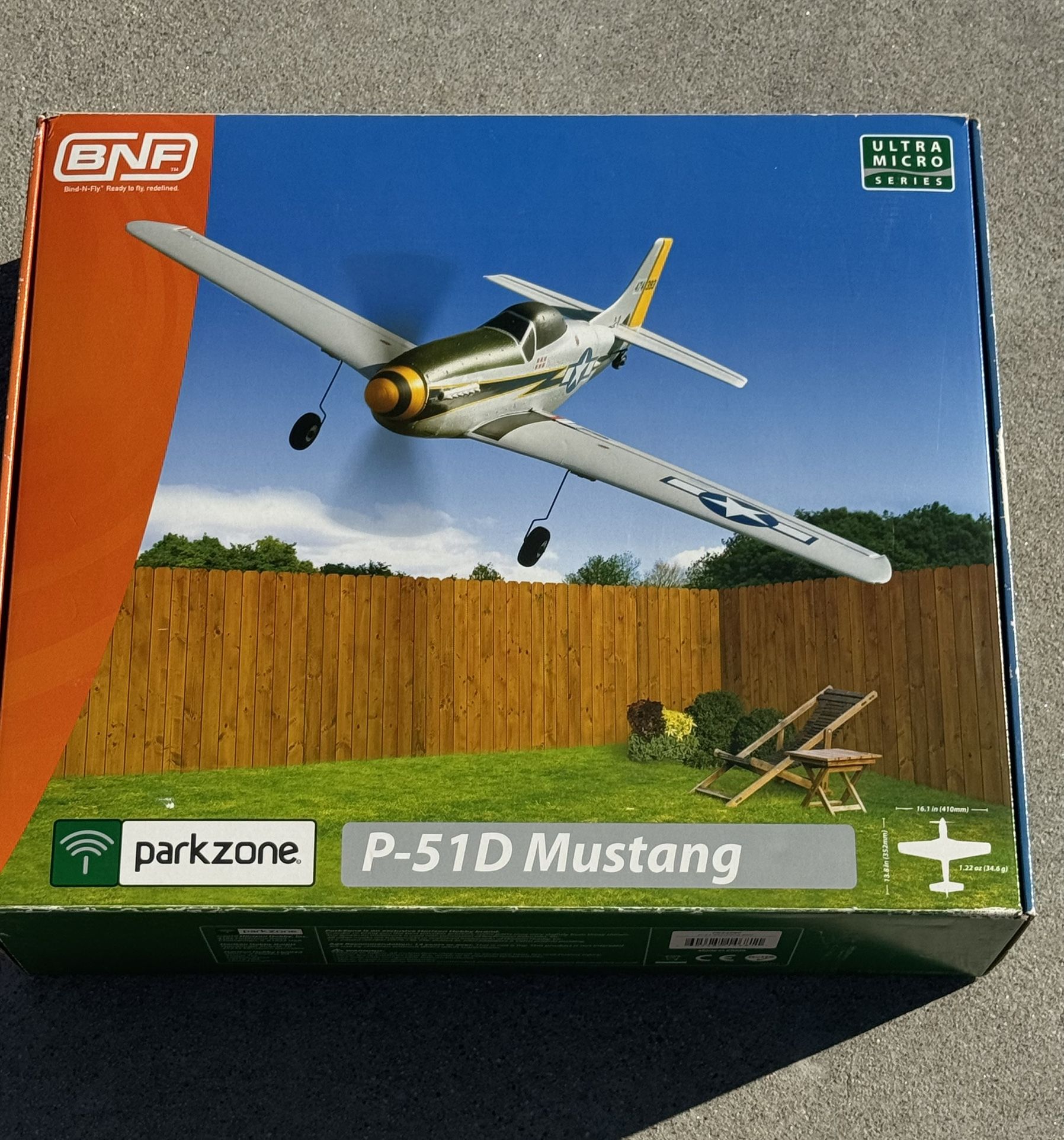 Parkzone P-51 D Mustang Ultra Micro