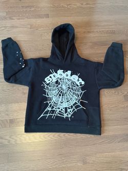 Black OG web spider hoodie mens size M
