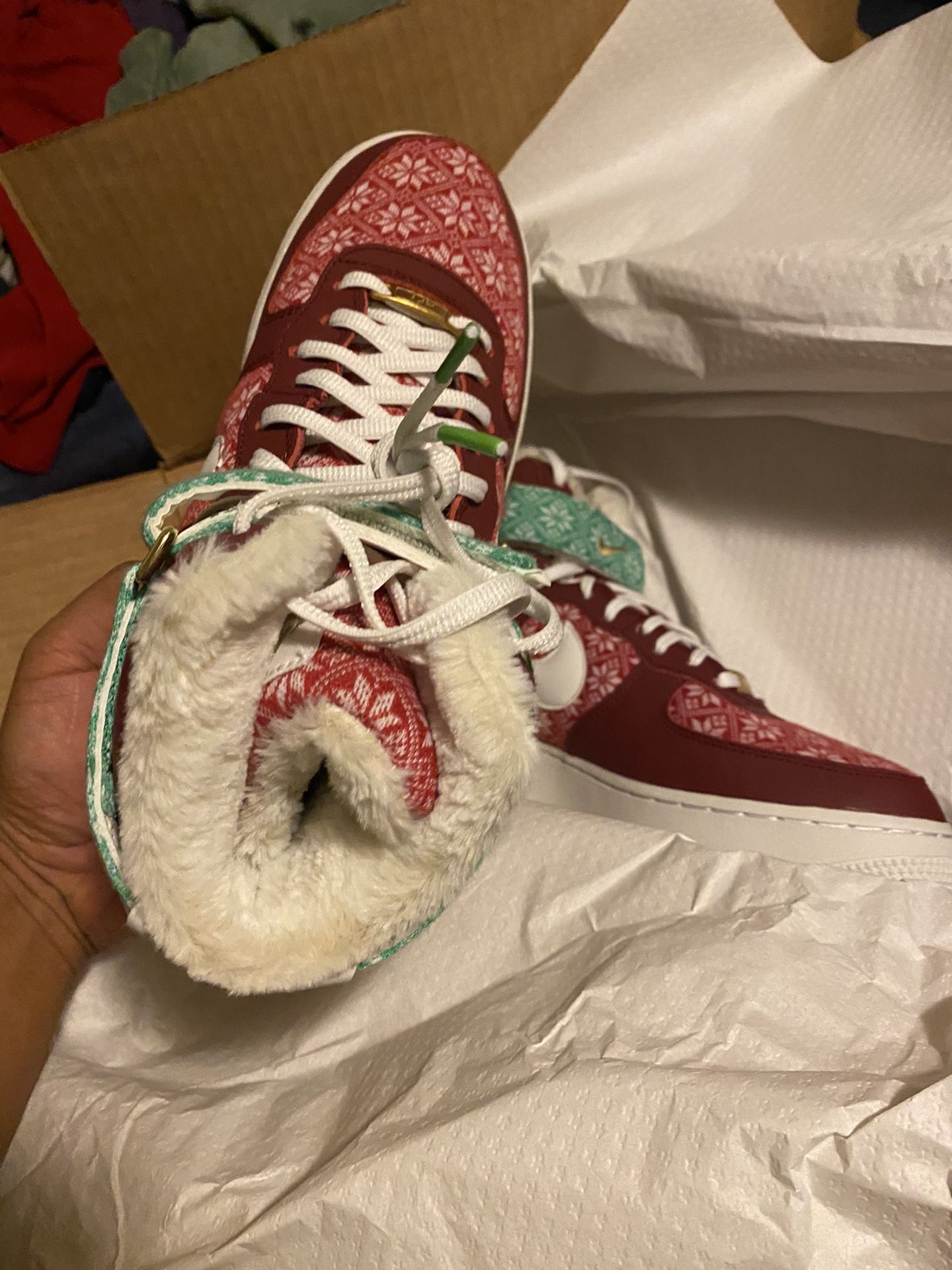 Nike Air Force High Nordic Christmas