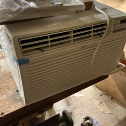 LG 11,800 BTU Through-the-Wall Air Conditioner with Heat 230V (Dented, New) LT1233HNR