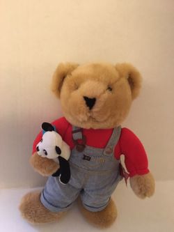 Blue Jeans Musical Teddy Bear