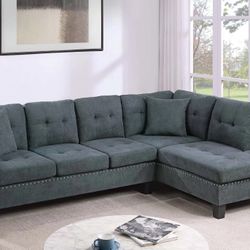2 Pc Sectional Sofa Set
