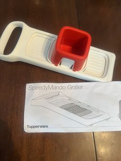 Tupperware Speedy Mando Grater