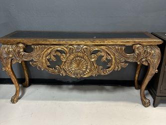 Maitland Smith Ornate Console Table