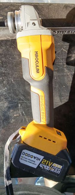 Maocular Brushless Cordless Angle Grinder 21V
