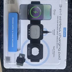 3 In 1 Wireless Charging Pad NEW