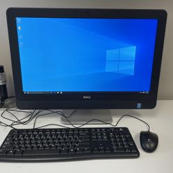 Dell OptiPlex 9020 24” All In One Computer 3.40ghz Core i3 4GB RAM 500GB HD Windows 10 pro